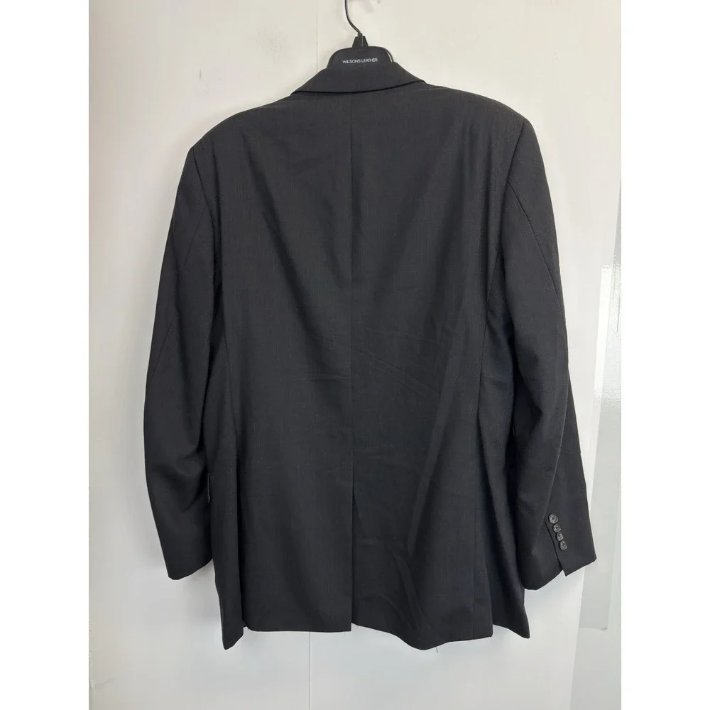 S.Cohen Performance Jacket Men's 44T Sport Coat Blazer‎ Two Button Grey Wool